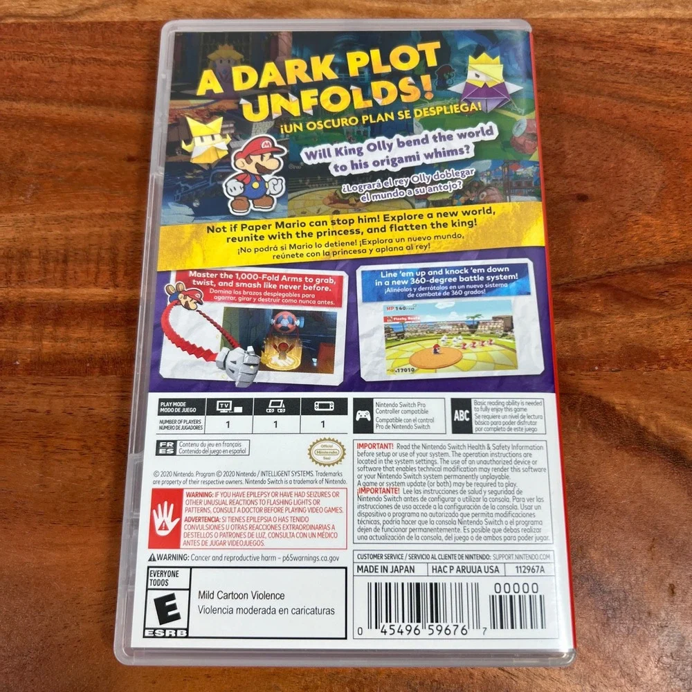 Nintendo paper mario